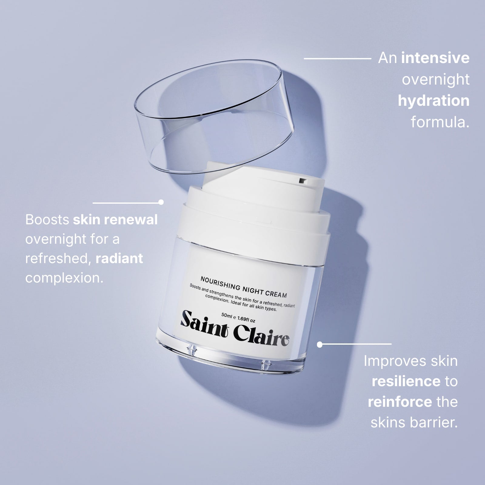 Nourishing Night Cream - Saint Claire